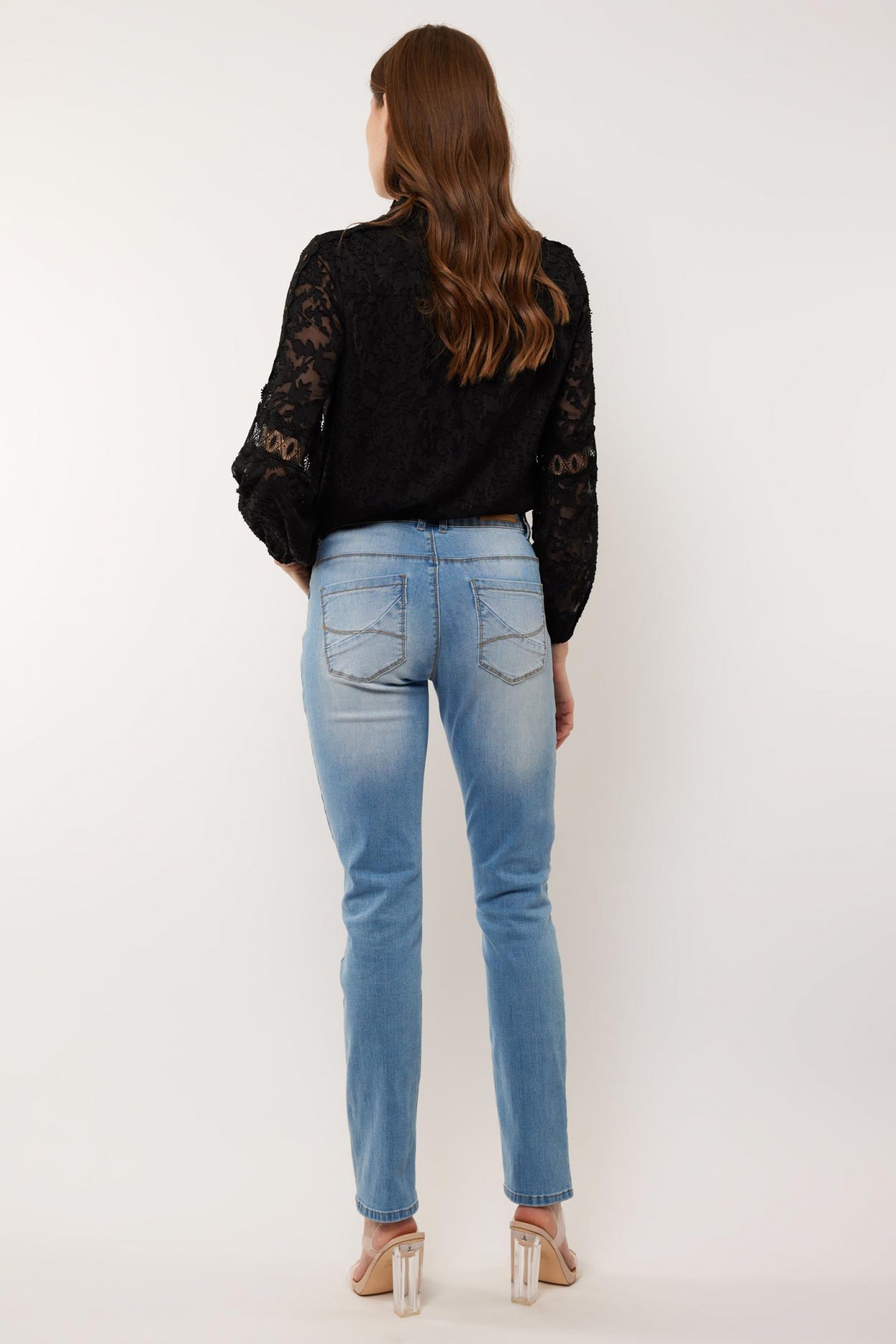 Nessa-Jeans | Denim hellblau