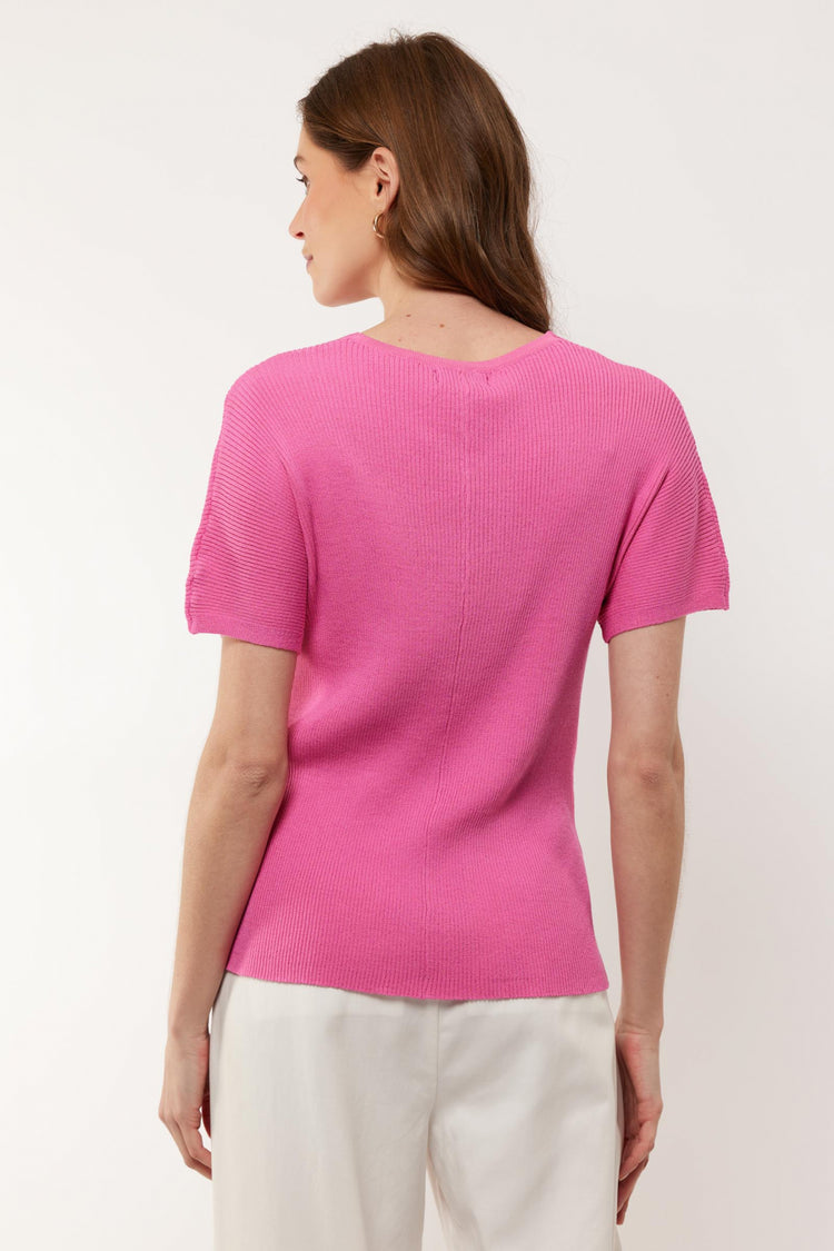 Natasja Pullover | Hibiskus