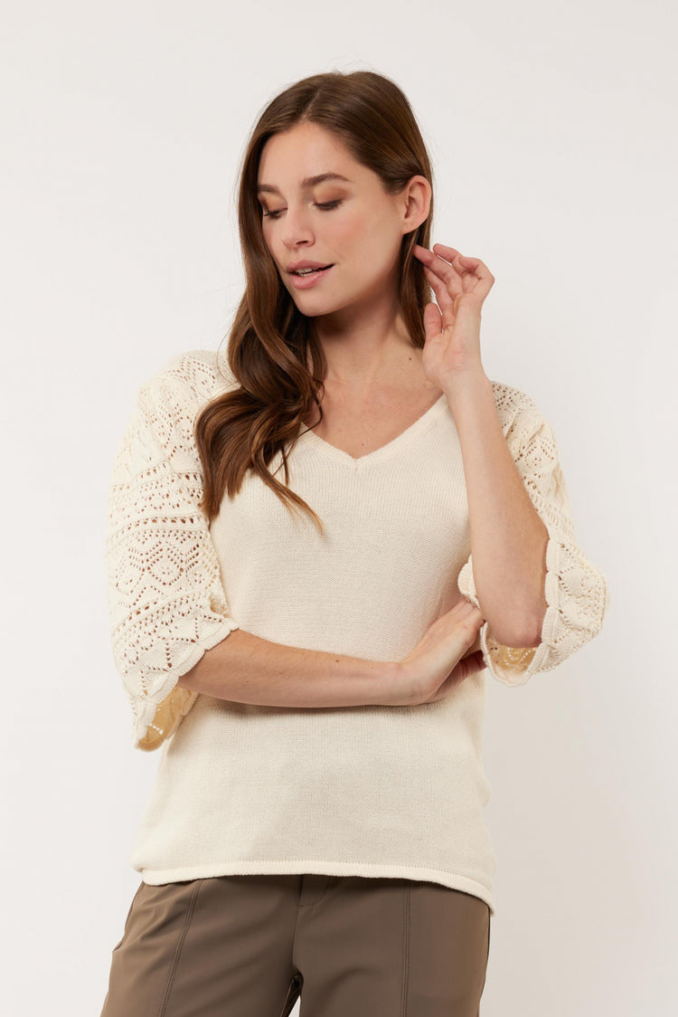 Banu sweater | Ecru