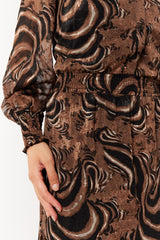 Brinn jurk | Black/Sahara
