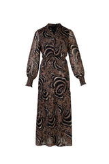 Brinn jurk | Black/Sahara