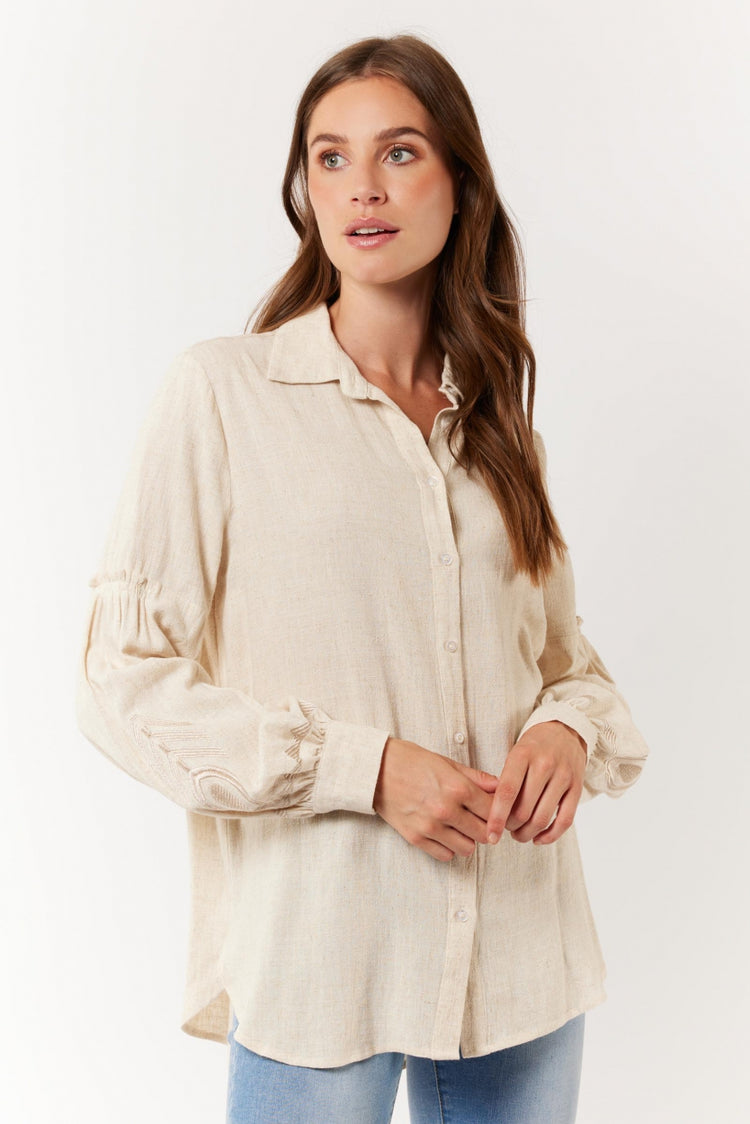 Milai blouse | Sand