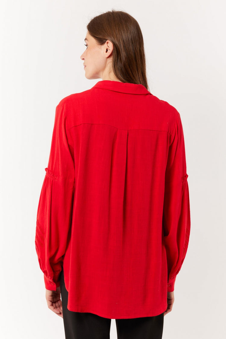 Milai blouse | Rouge