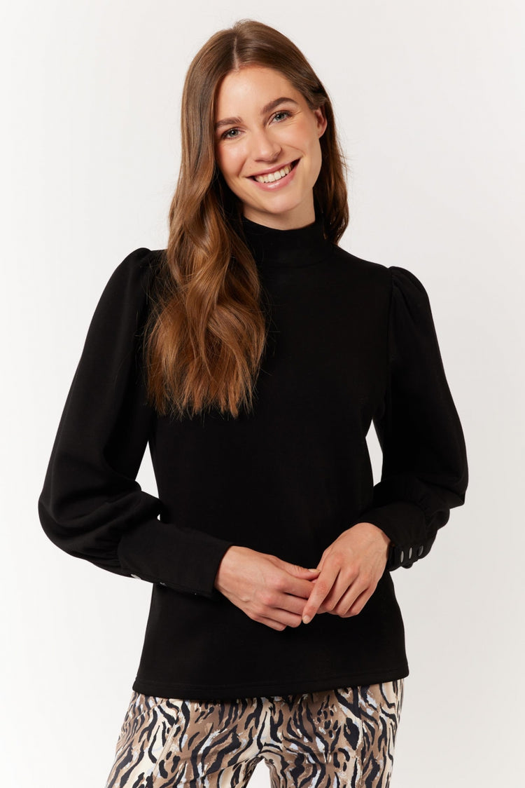 Marijn top | Black