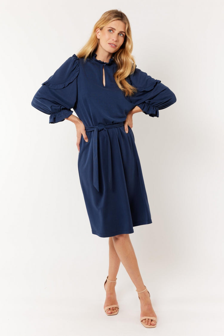 Brenda dress | Navy Blue