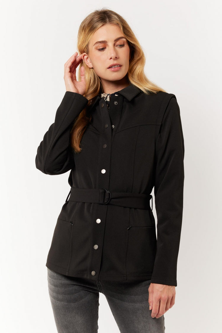 Lyenna jacket | Black