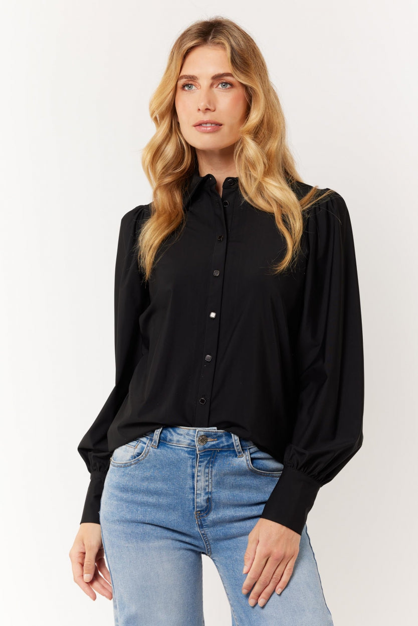 Gwynne blouse | Zwart