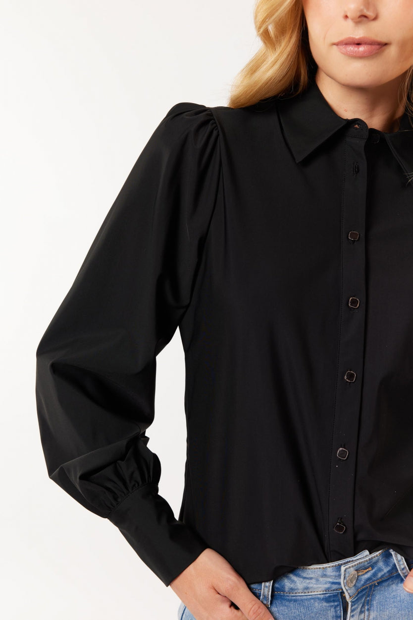 Gwynne blouse | Zwart