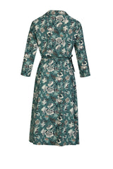 Berber dress | Sage Green/Ecru