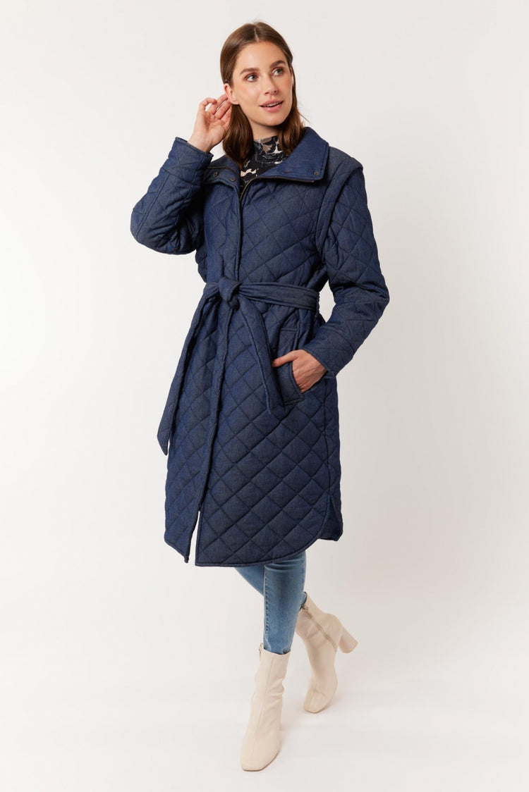 Alba Jacke | Denim Dunkelblau