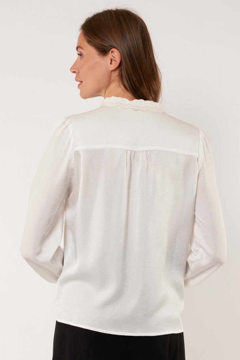 Aileen blouse | Offwhite
