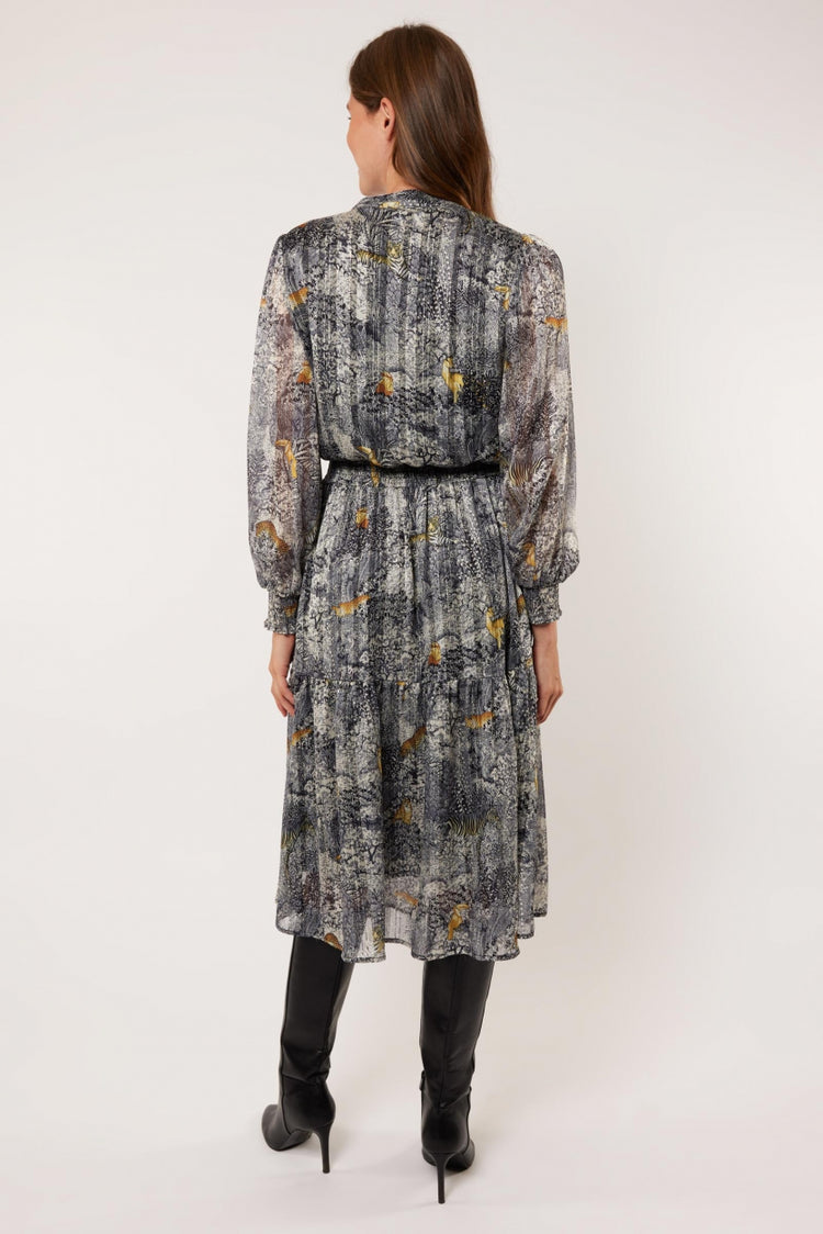 Nandin dress | Black/Color Mix