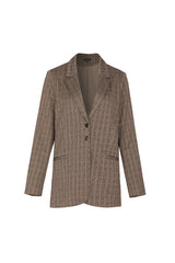 Marlie blazer | Black/Camel