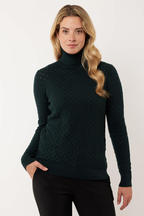 Antara sweater | Pine green