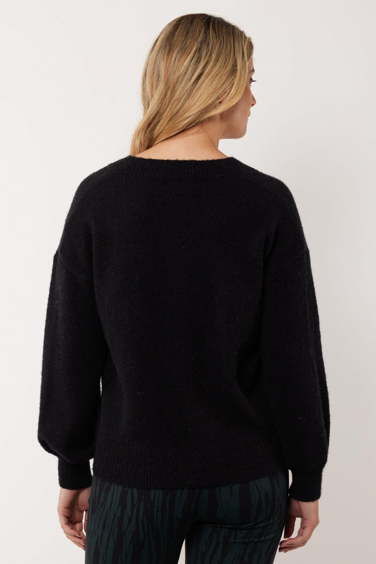 Aranka-Pullover | Schwarz