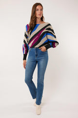 Dilana flair broek | Denim Mid Blue