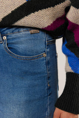 Dilana flair broek | Denim Mid Blue