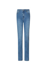 Dilana flair broek | Denim Mid Blue