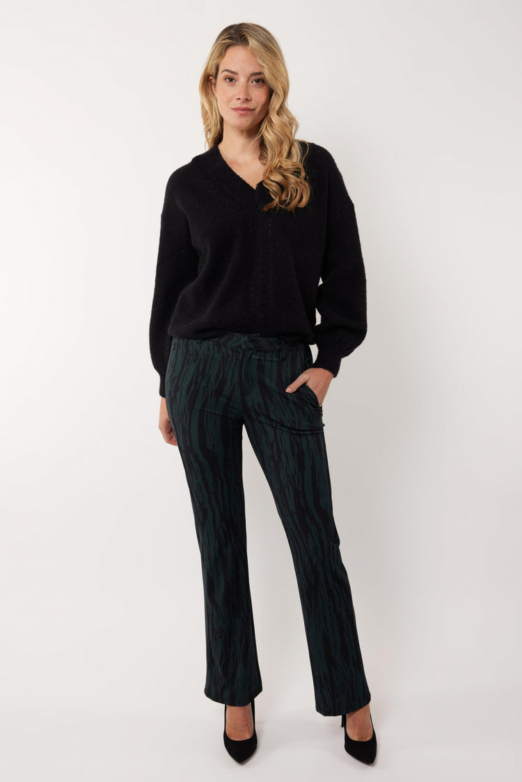 Laurena broek | Pine Green/Black