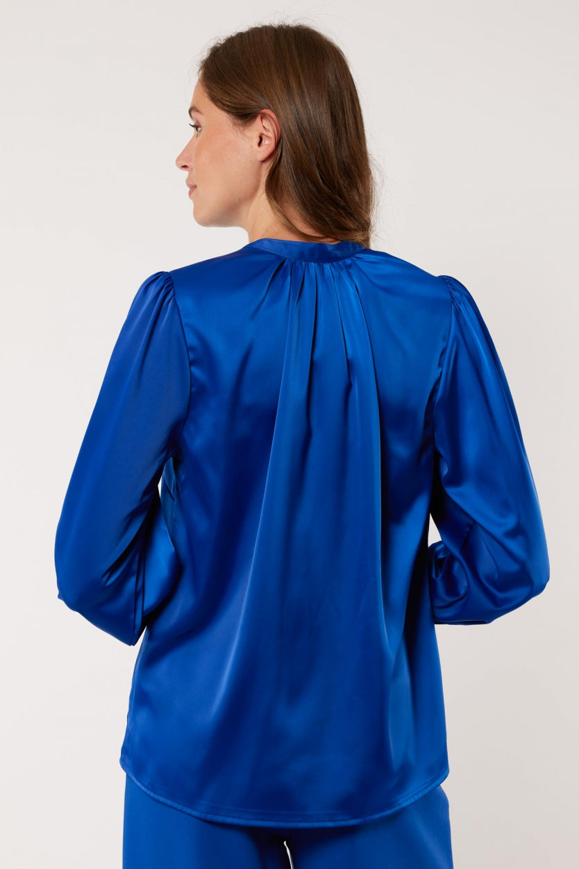 Mandy blouse | Koningsblauw