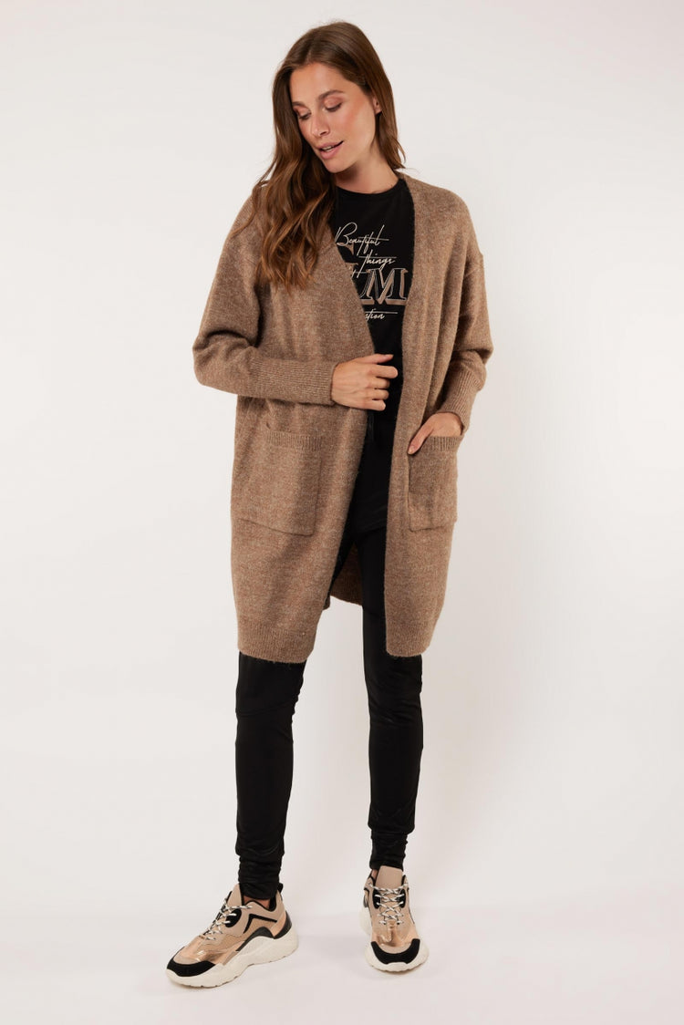 Hetty-Strickjacke | Latté