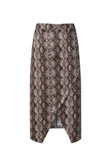 Becky skirt | Gravel/Latte