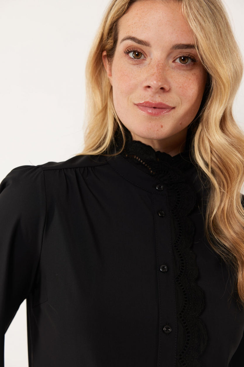 Aileen blouse | Zwart