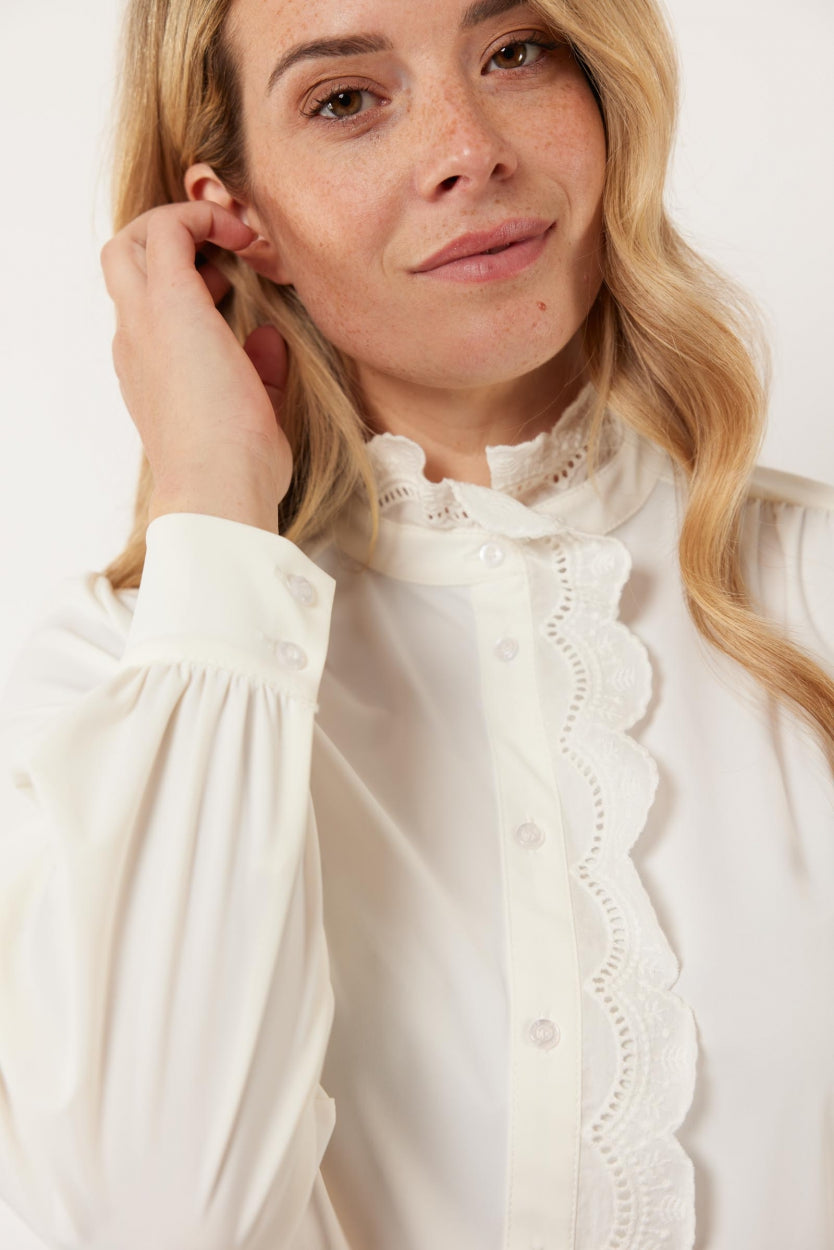 Aileen blouse | Offwhite