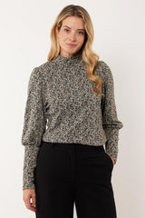 Marinka top | Black/Gravel
