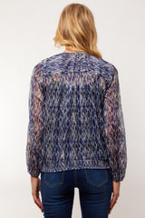 Erynn top | Midnight Blue/Smoke