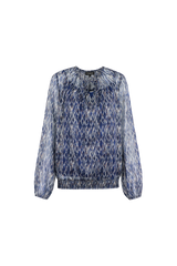 Erynn top | Midnight Blue/Smoke
