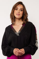 Eerin blouse | Black