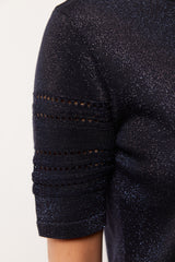 Eeya top | Midnight Blue