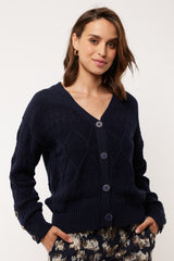 Ellany vest | Midnight Blue