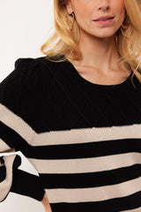 Ellee trui | Black/Sand