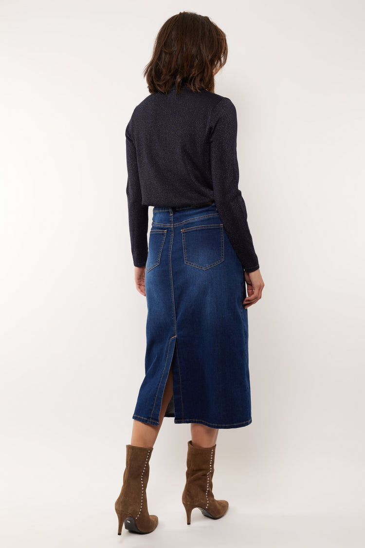 Esrae rok | Denim Dark Blue