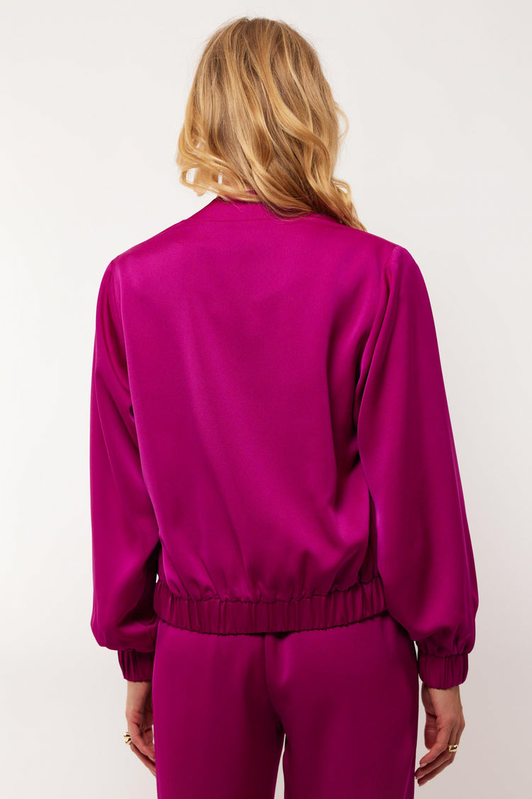 Enid jacket | Berry