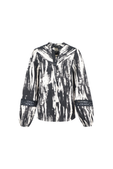 Evia blouse | Black/Sand