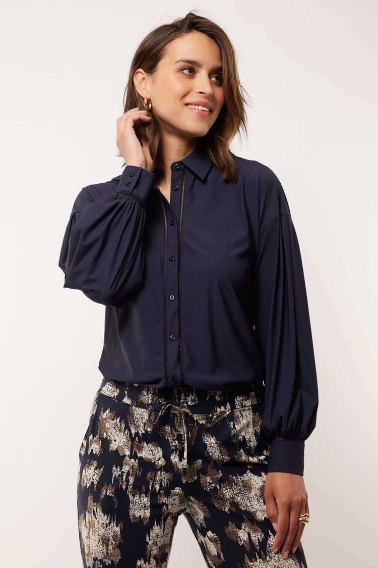 Esmay blouse | Midnight Blue