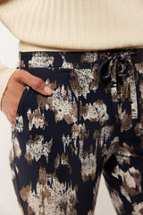 Eve pants | Midnight Blue/Sand