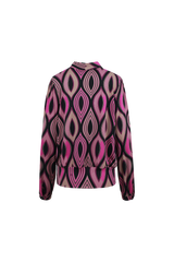 Sonst Bluse | Beere/Schwarz