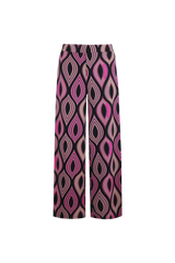 Ena pants | Berry/Black