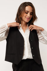 Eleane gilet | Black