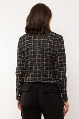 Enesa Jacke | Schwarz/Offwhite