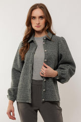 Evelin jacket | Gray/Black
