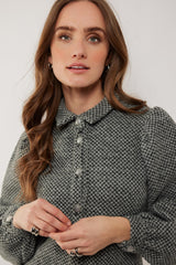 Evelin jacket | Gray/Black