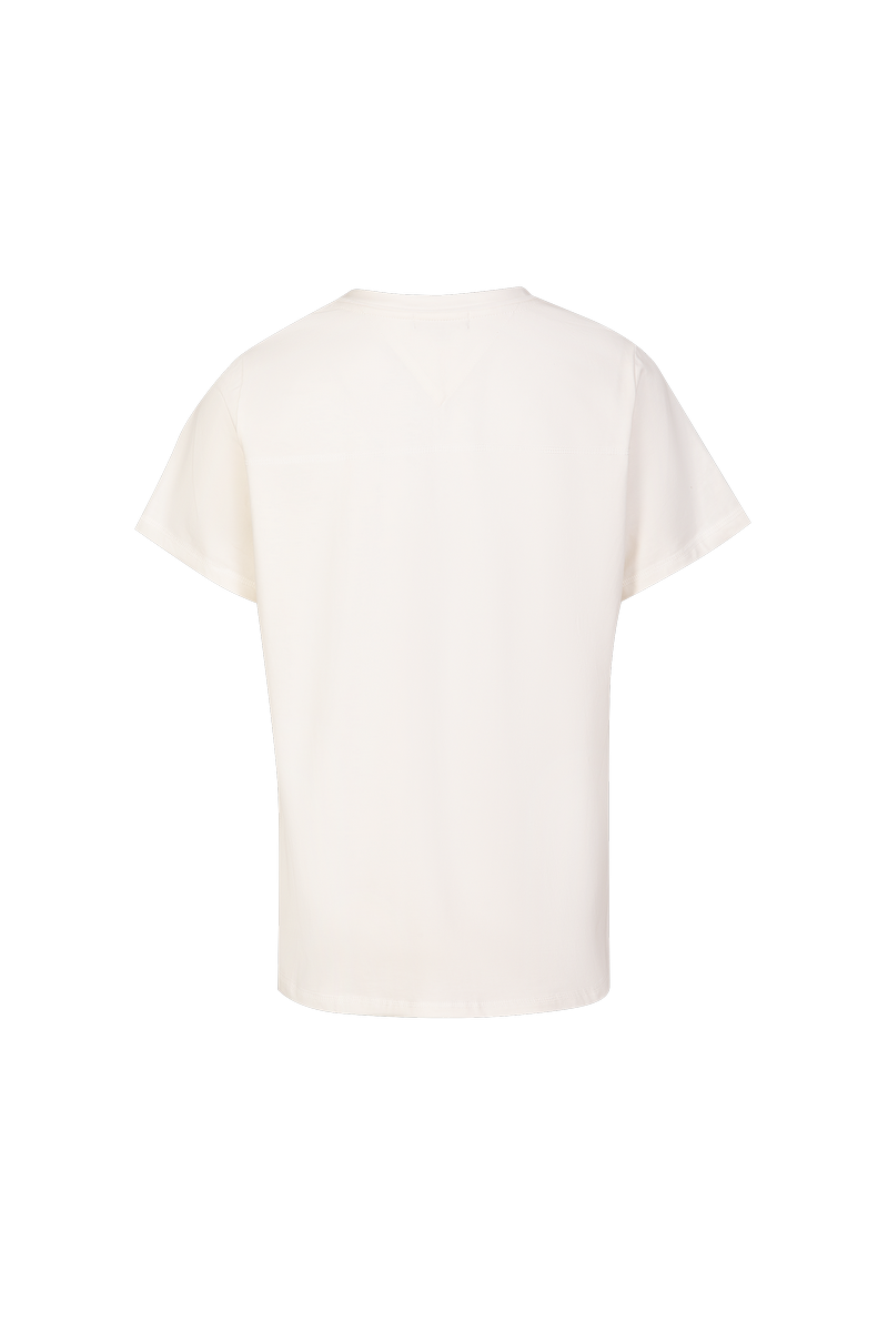 Ama-T-Shirt | Cremefarben
