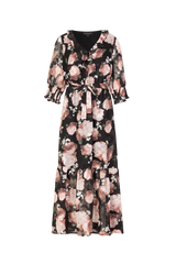 Nandin dress | Black/Color Mix