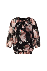 Payton top | Black/Color Mix