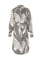 Baylee jurk | Sand/Black